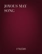 Joyous May Song TTB choral sheet music cover